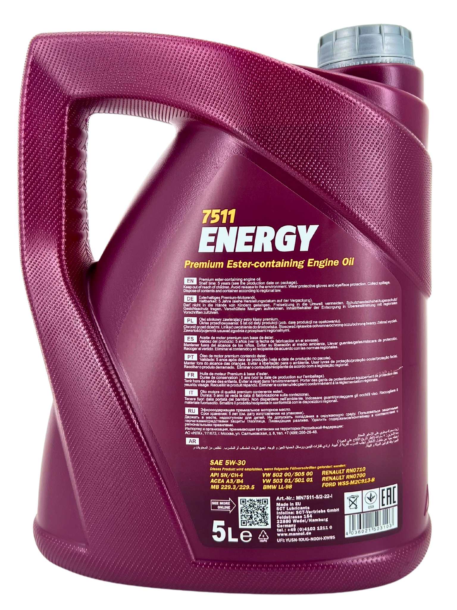 Mannol Energy 5W-30 5 Liter