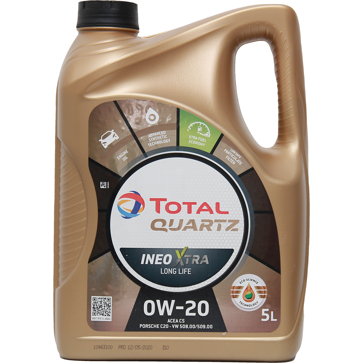 Total Quartz Ineo Xtra Longlife 0W-20 5 Liter