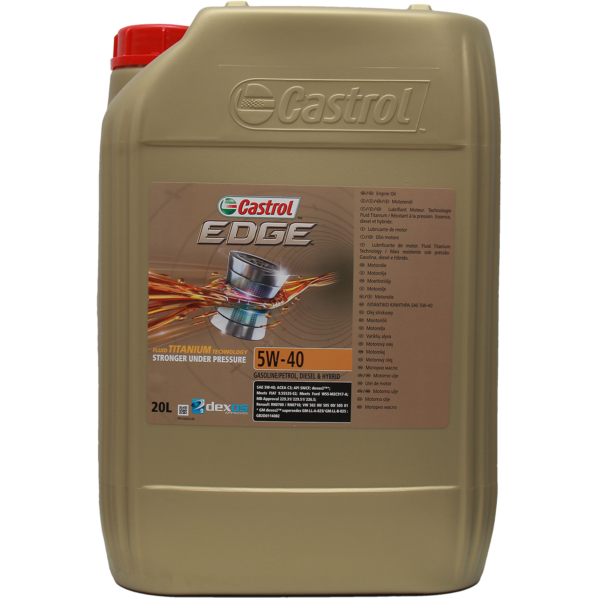 Castrol EDGE 5W-40 20 Liter