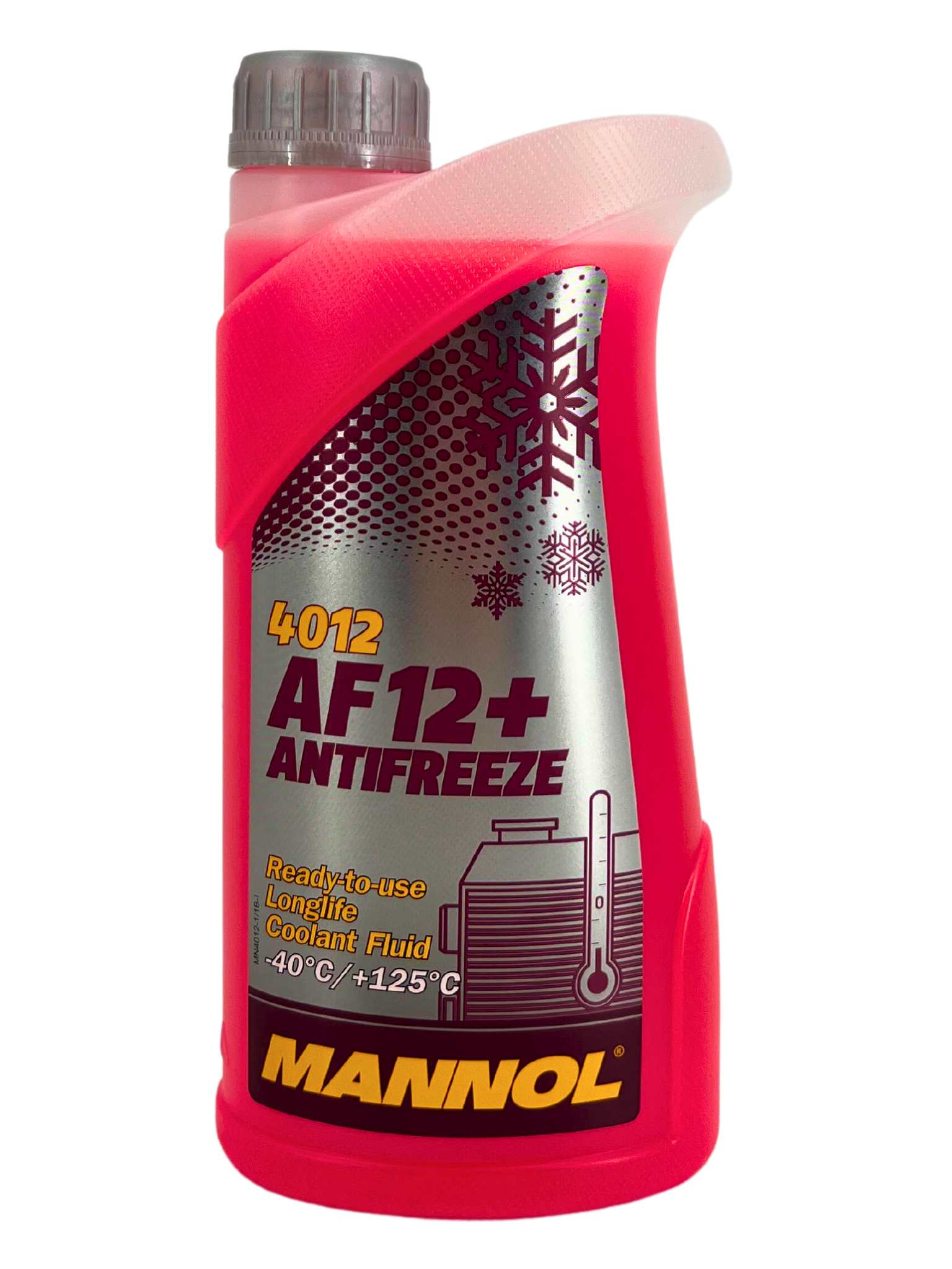 Mannol Antifreeze Kühlerfrostschutz AF12+ (-40 °C) Longlife 1 Liter