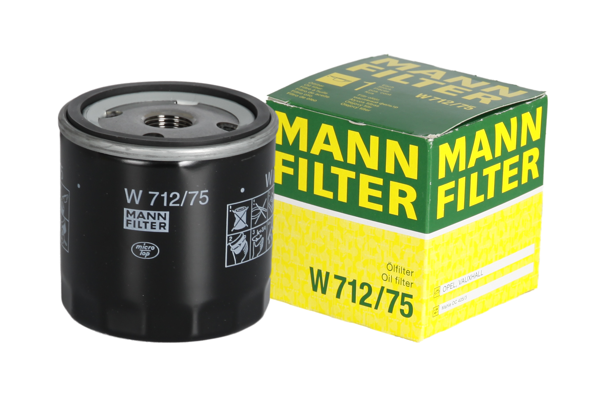 MANN Filter Ölfilter W 712/75