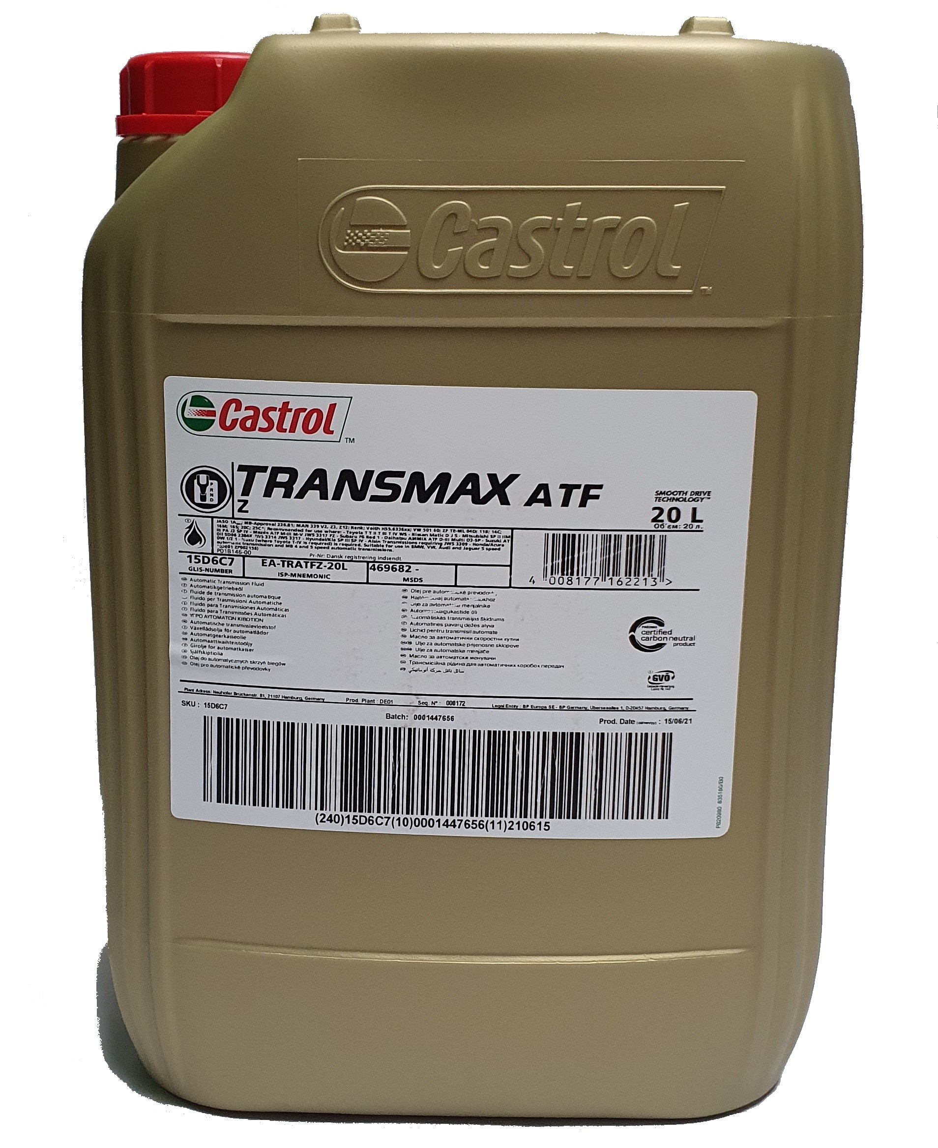 Castrol Transmax ATF Z 20 Liter