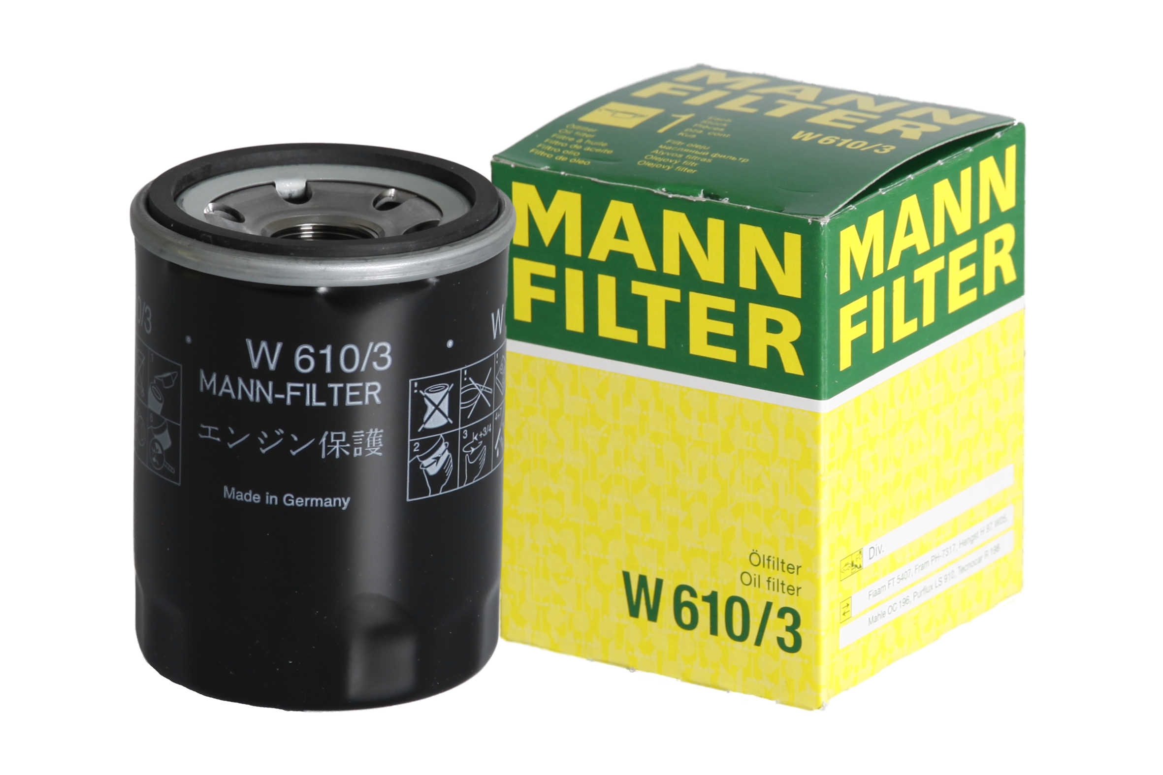 MANN Filter Ölfilter W 610/3
